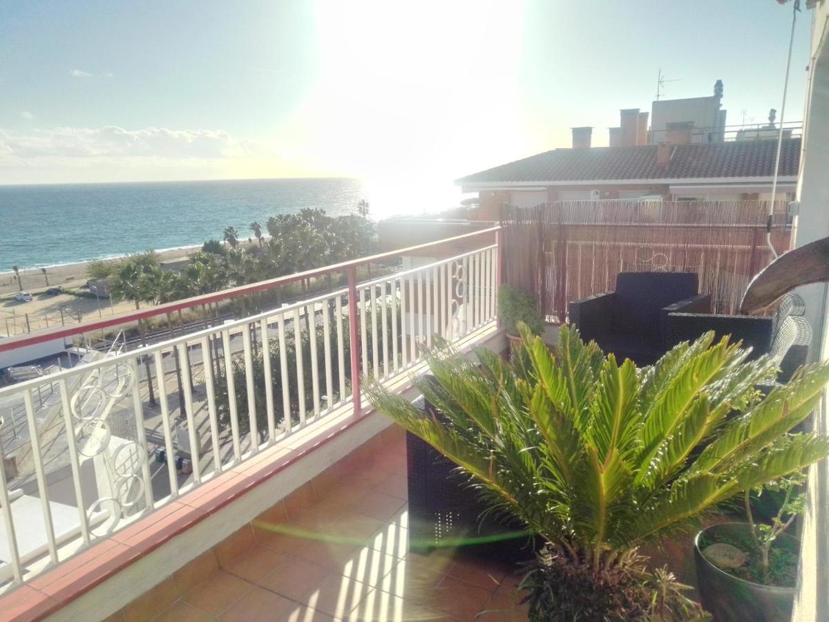Terraza Al Mar Apartamento Pineda de Mar Exterior foto