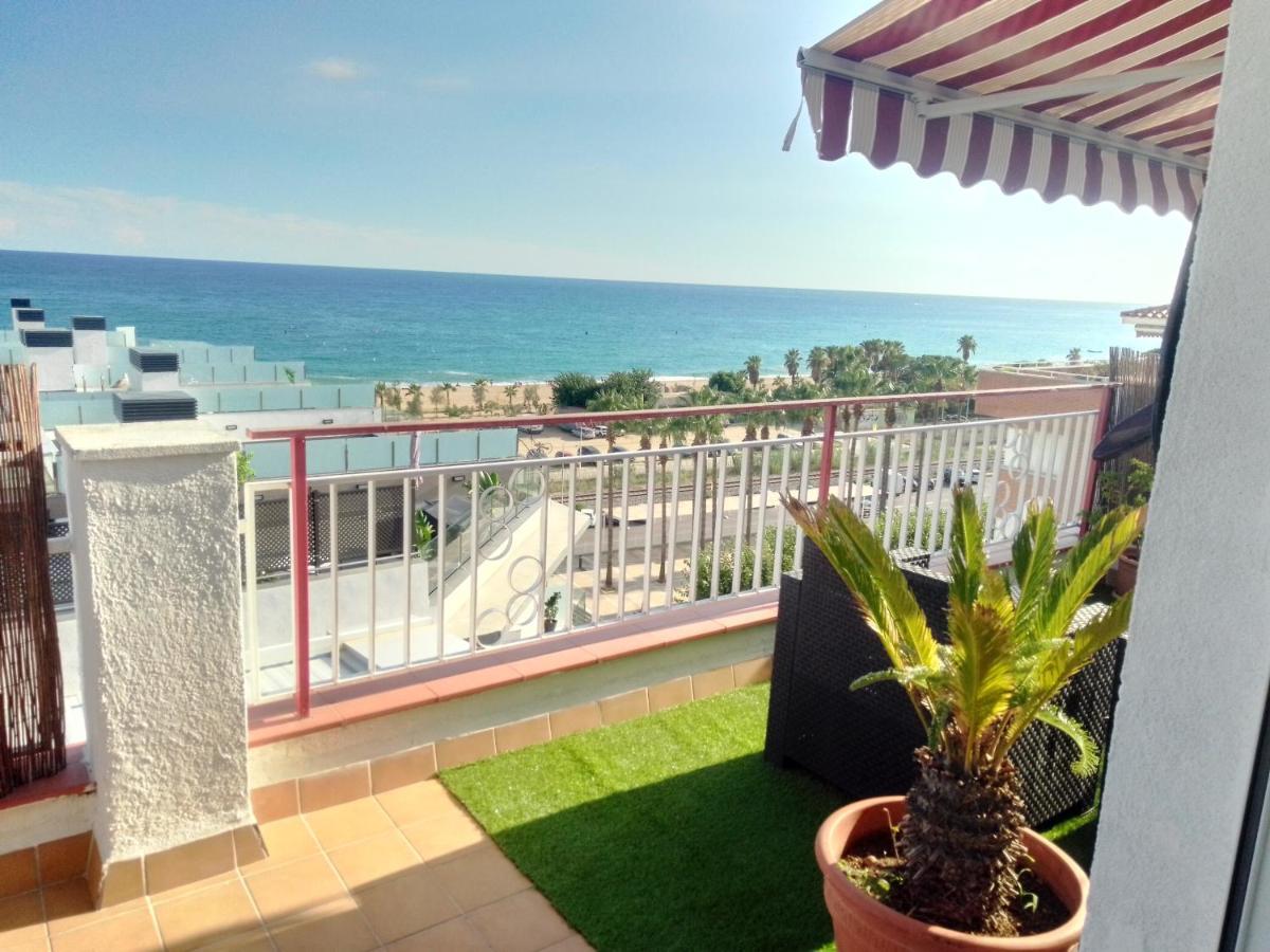 Terraza Al Mar Apartamento Pineda de Mar Exterior foto