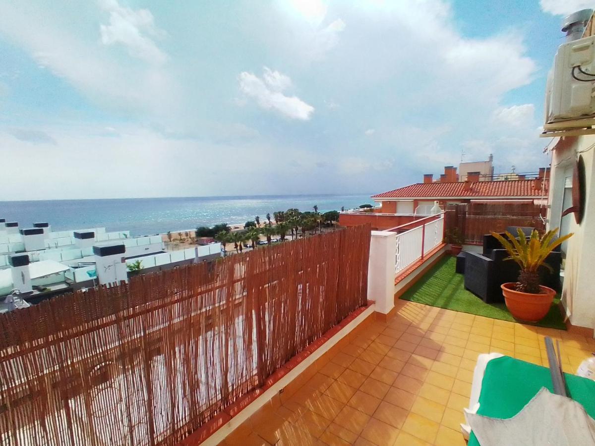 Terraza Al Mar Apartamento Pineda de Mar Exterior foto