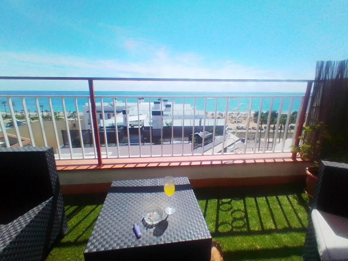 Terraza Al Mar Apartamento Pineda de Mar Exterior foto