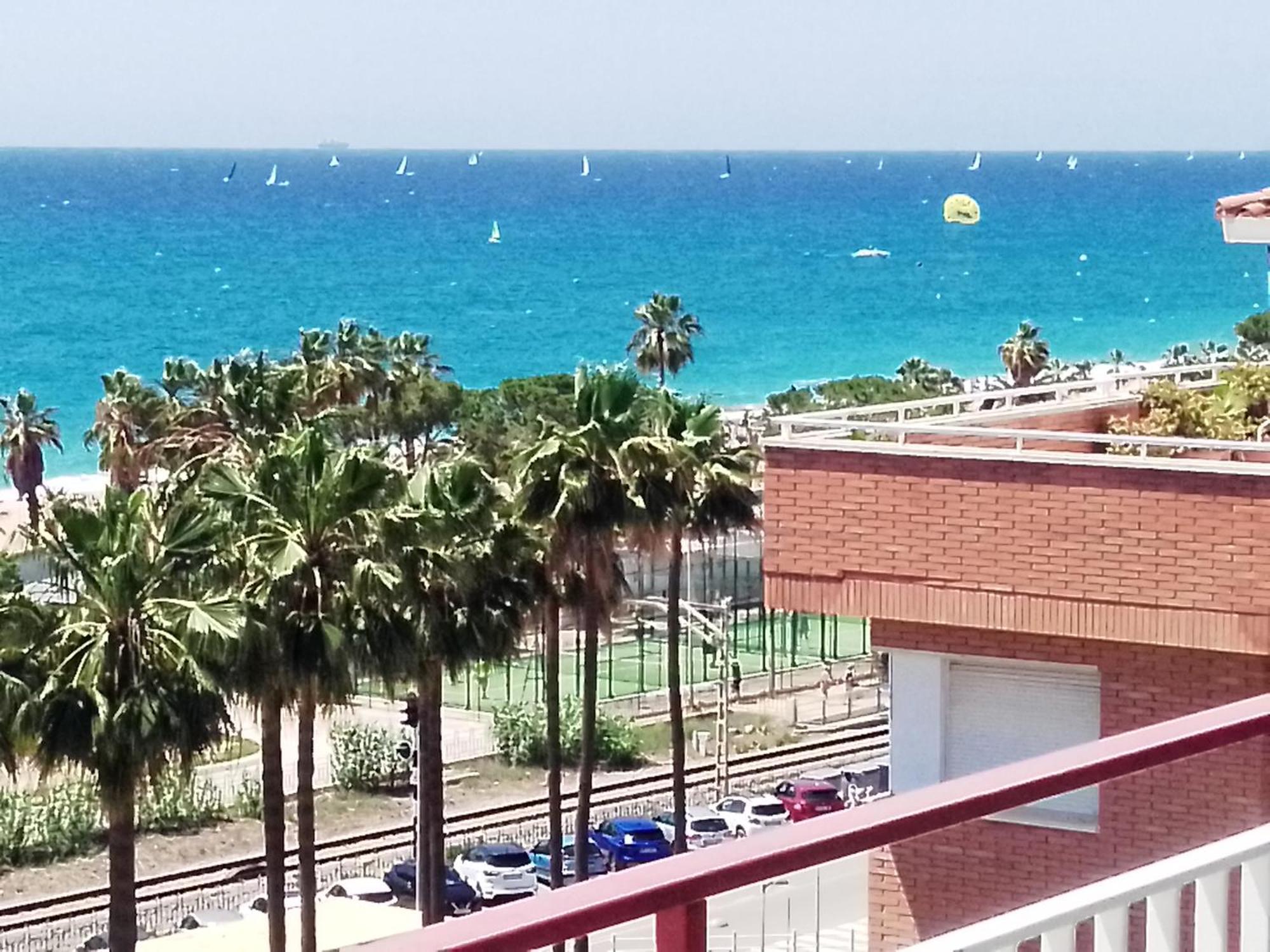Terraza Al Mar Apartamento Pineda de Mar Exterior foto